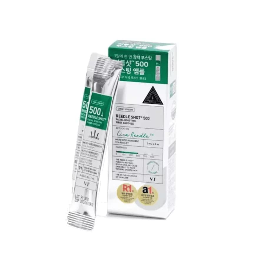 VT Reedle Shot 500 Facial Boosting First Ampoule 2ml*6ea