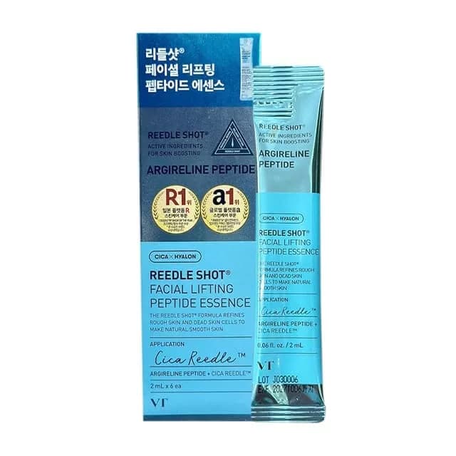 VT Reedle Shot Facial Lifting Peptide Essence 2ml*6ea
