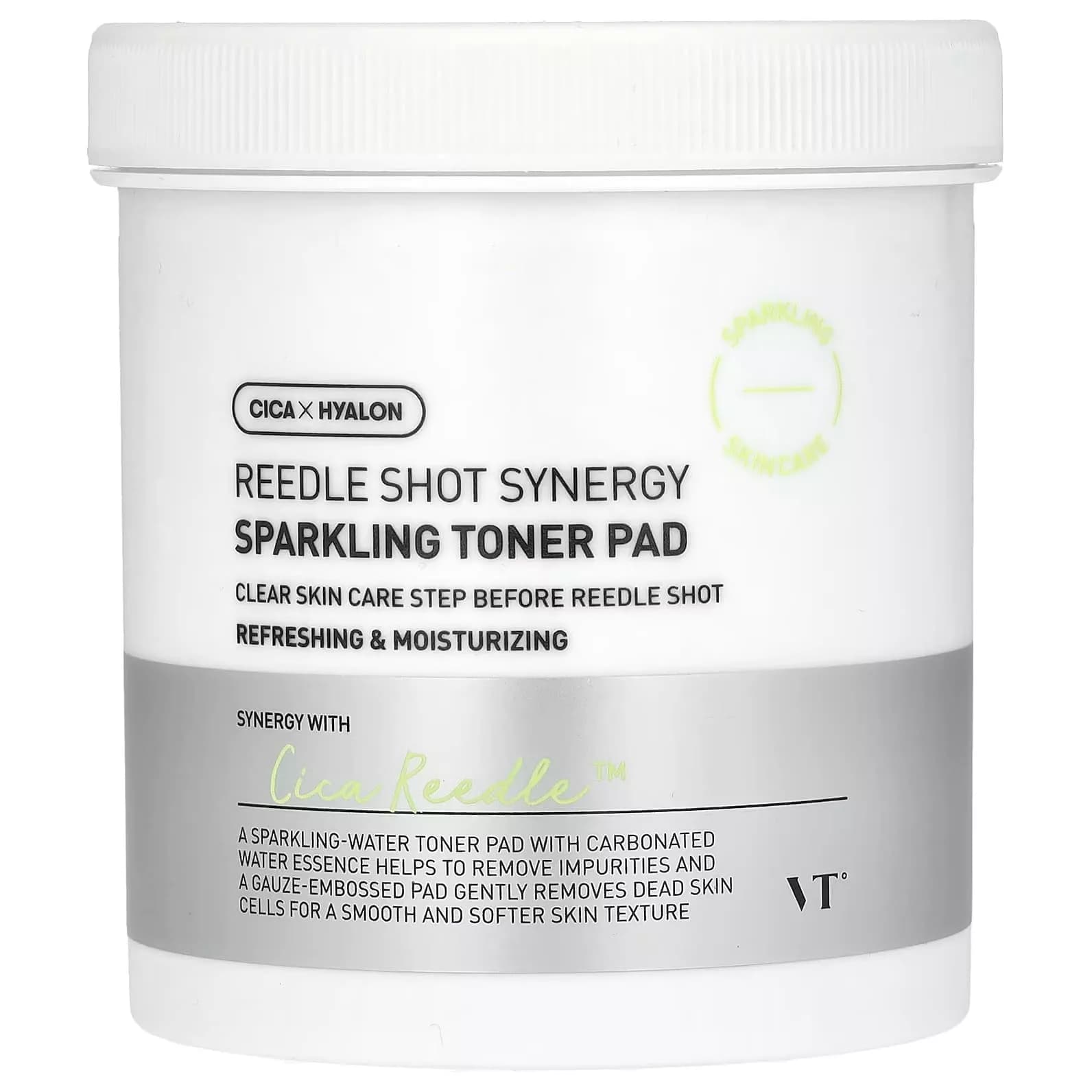 VT Reedle Shot Synergy Sparkling Toner Pad 200ml (80ea)
