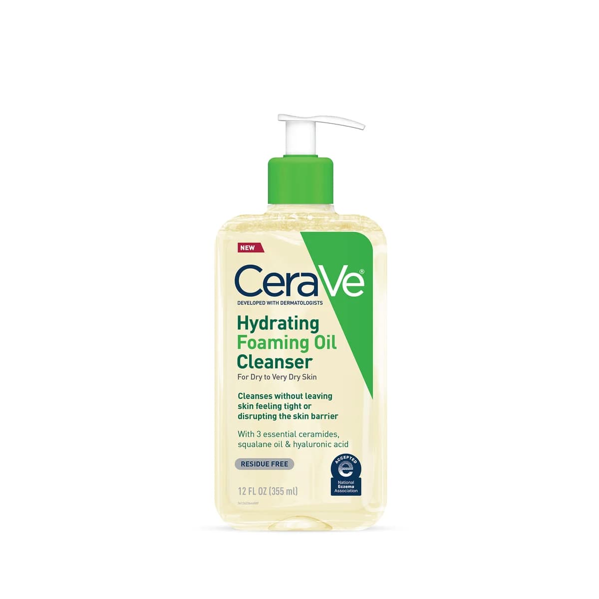 CeraVe Hydrating Foaming Oil Cleanser (236 ml)