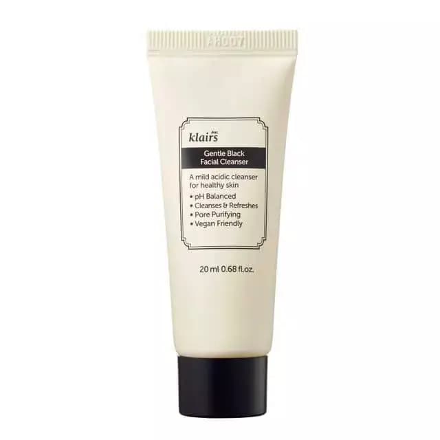 Dear Klairs Gentle Black Facial Cleanser 20ml