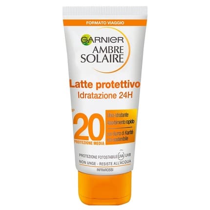 Garnier Ambre Solaire Sun Milk SPF 20 Face & Body 50ml