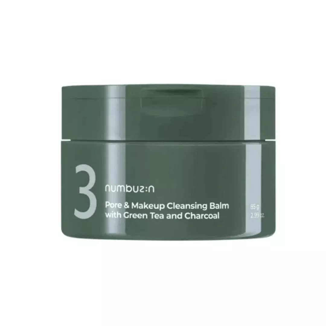 No.3 Pore & Makeup Cleansing Balm with Green Tea and Charcoal 85g